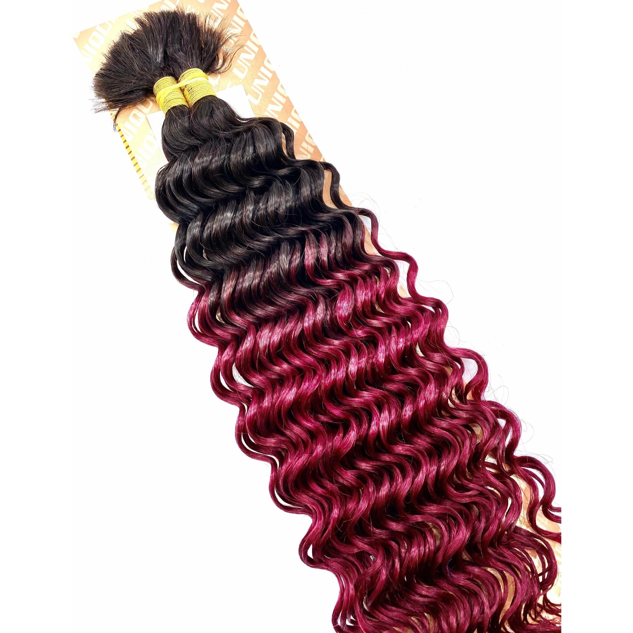Unique's Human Hair New Deep Bulk 18"