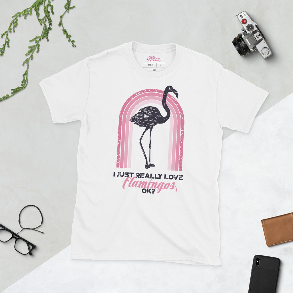I Just Really Love Flamingos T-Shirt