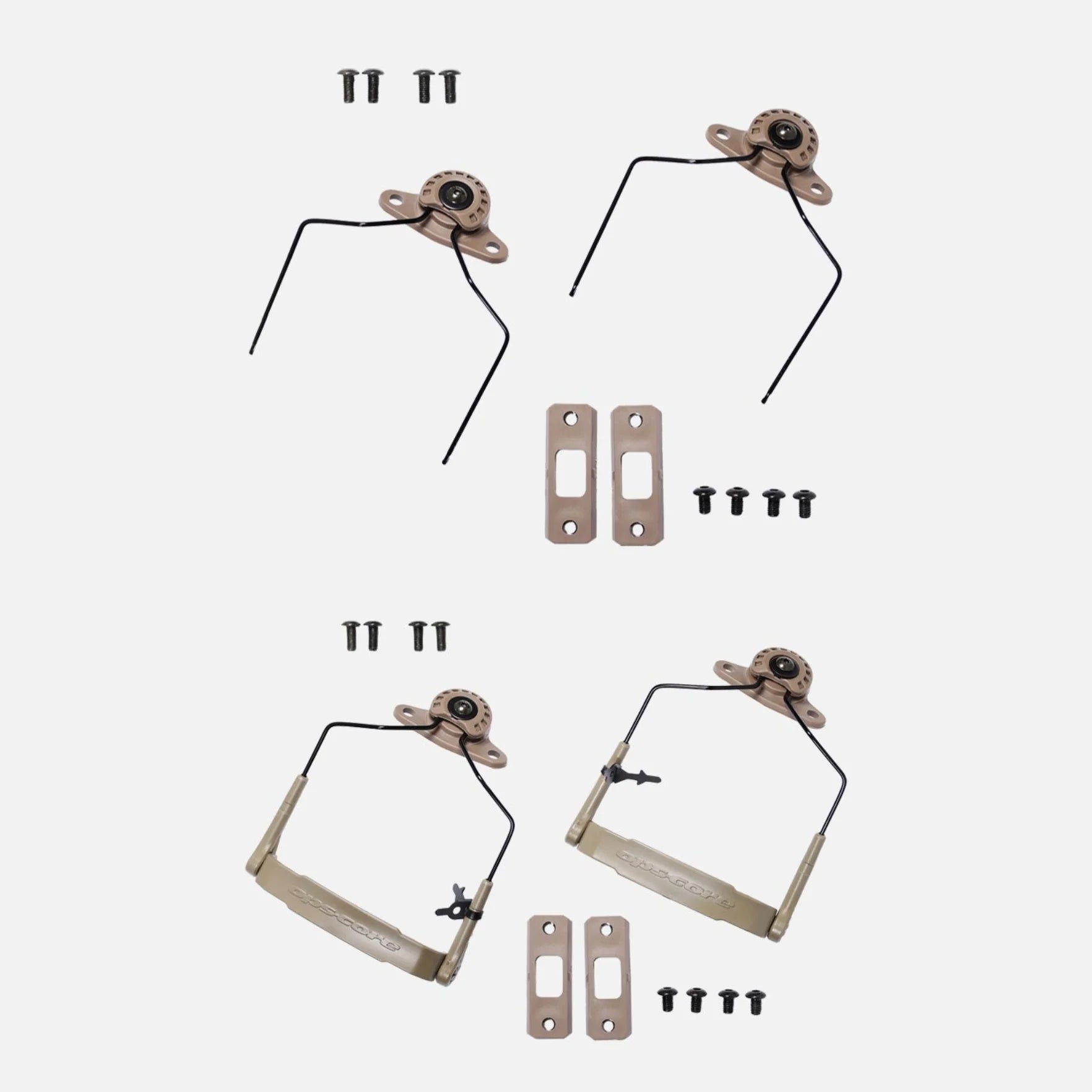 Unity MARK 2.0 | Mount  for Peltor & AMP | Fits Ops-Core, TW, Galvion & More