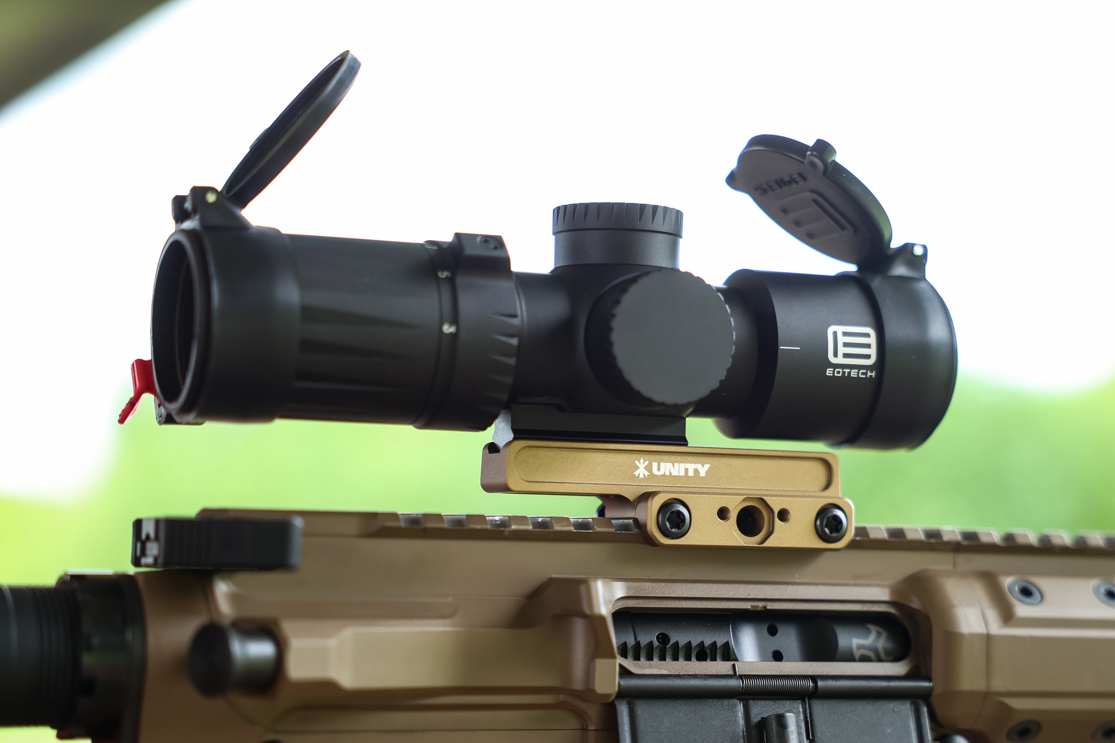 Unity Tactical FAST Kickr | Lightweight Heads-Up Mount for Vudu & VCOG Scopes | Made in USA
