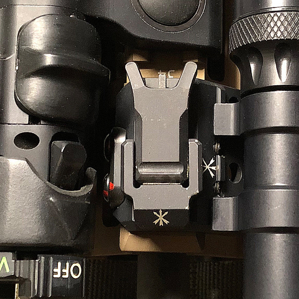 Unity Tactical FUSION Backup Iron Sight – Folding | Weapon Accessory