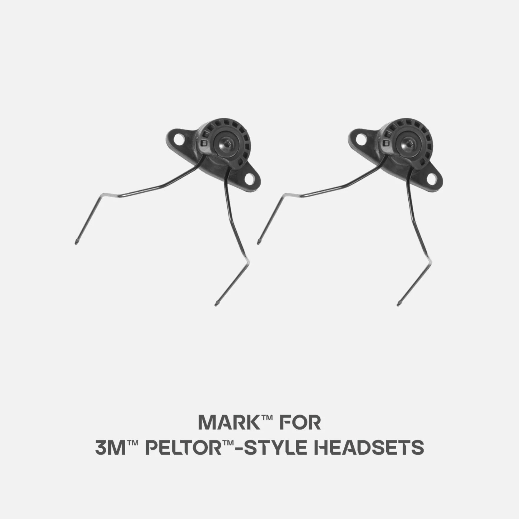Unity MARK 2.0 | Mount  for Peltor & AMP | Fits Ops-Core, TW, Galvion & More