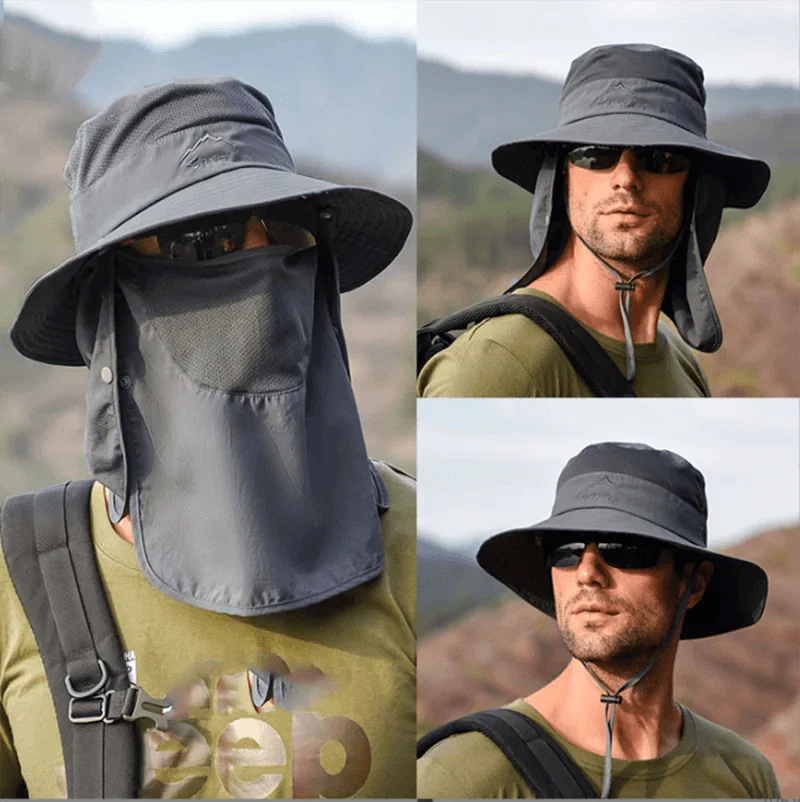 UV Defense Wide Brim Hat for Outdoor Adventures