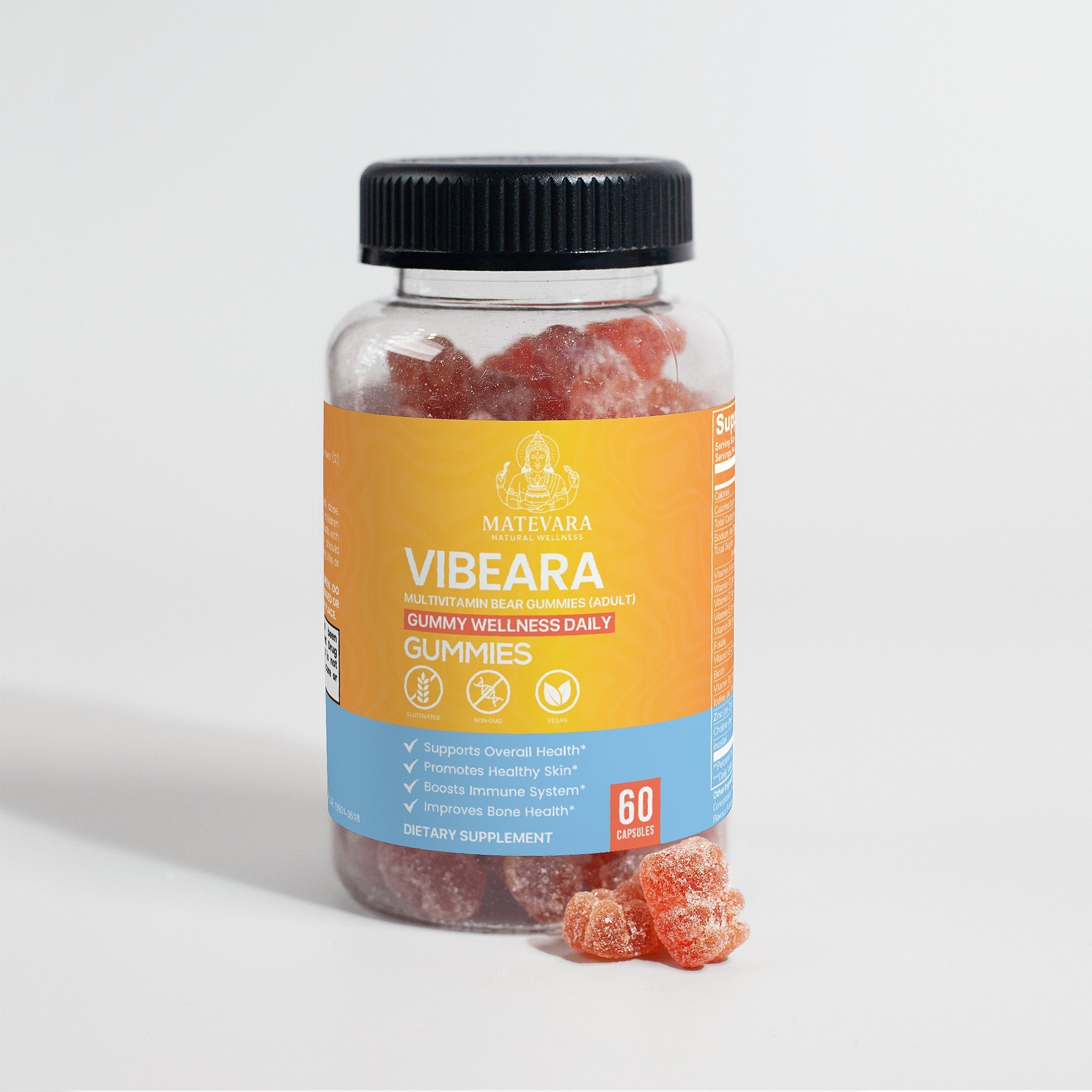 Vibeara Multivitamin Bear Gummies (Adult) |60 Count