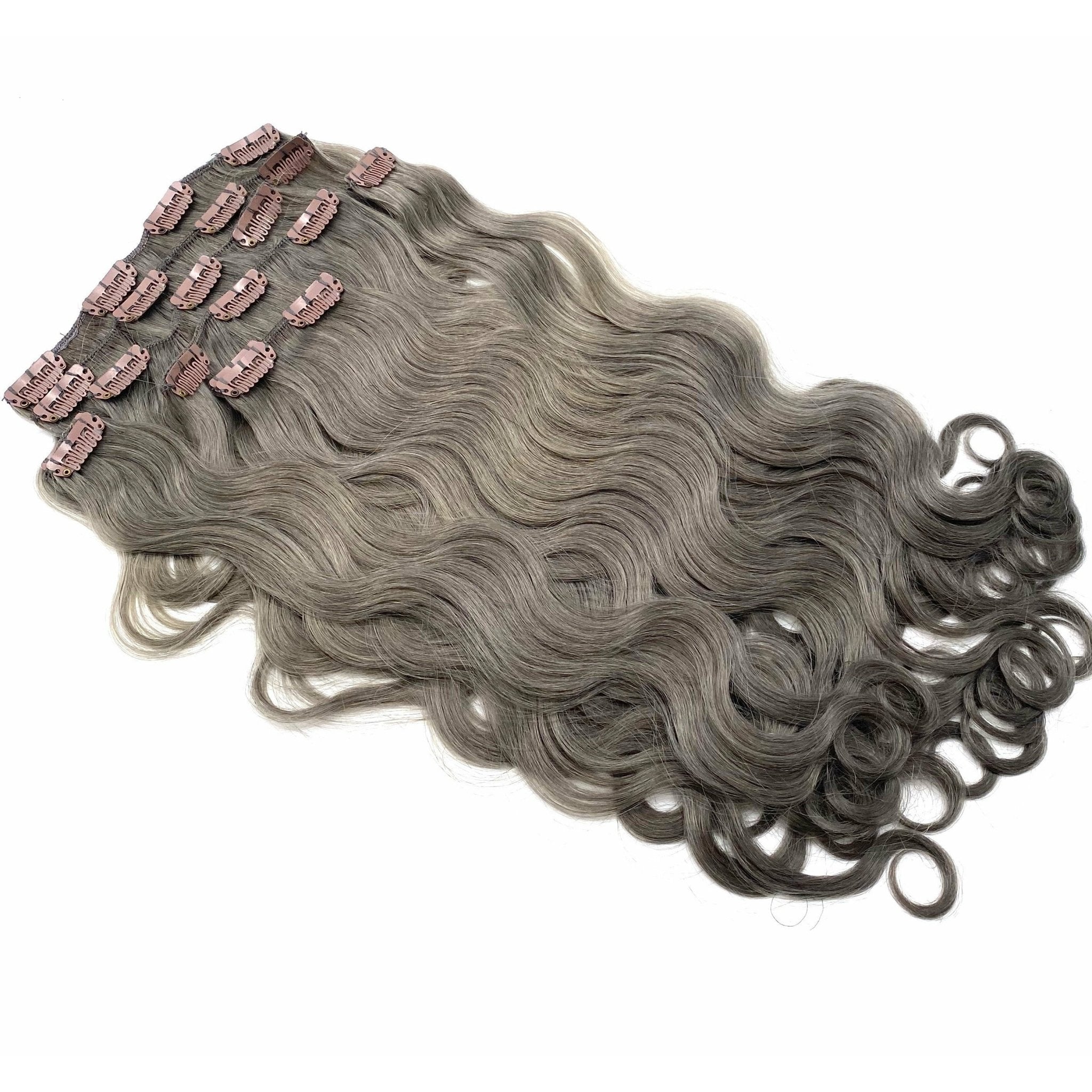 VIP Clip Extensions / Body Wave 18" - ClipeX System
