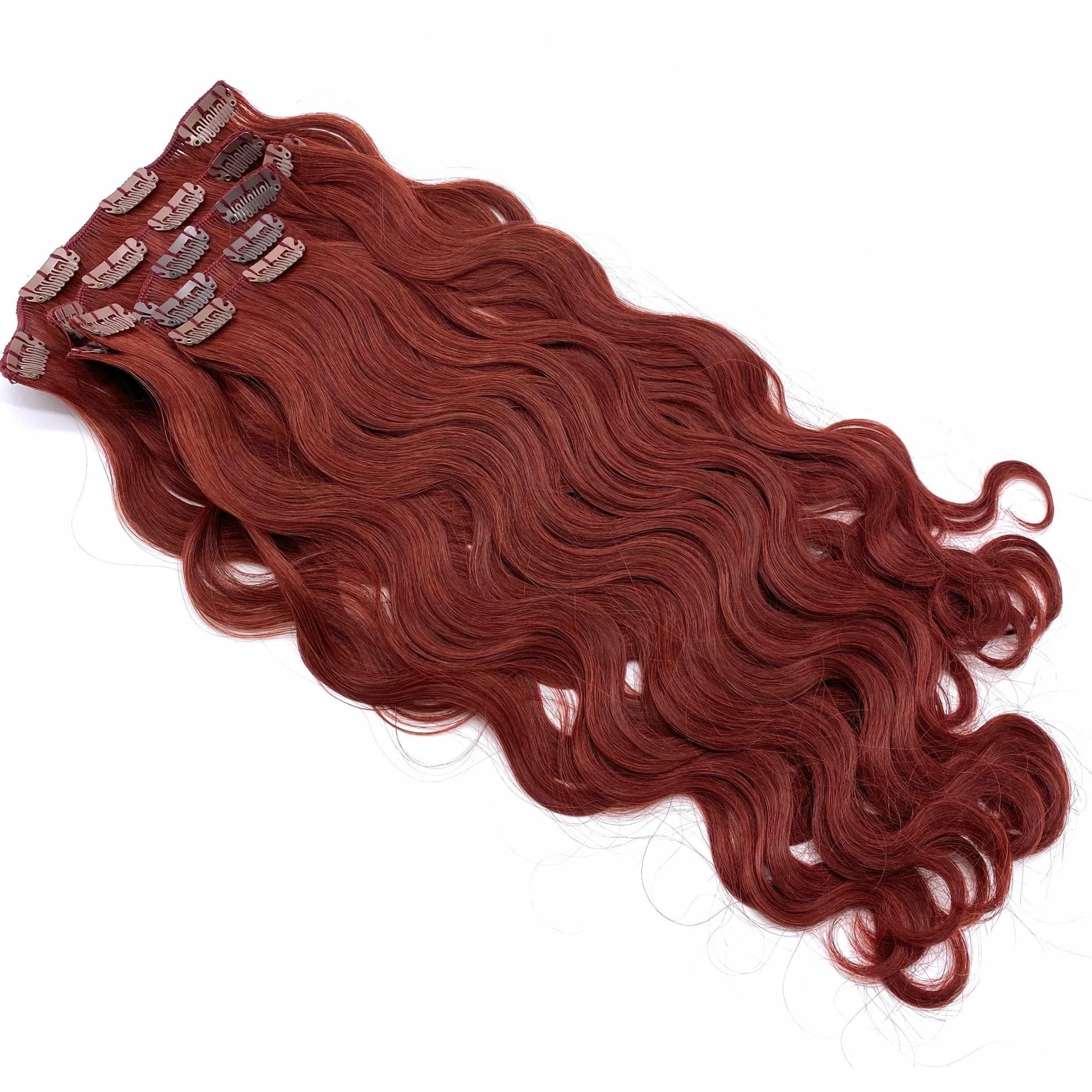 VIP Clip Extensions / Body Wave 18" - ClipeX System