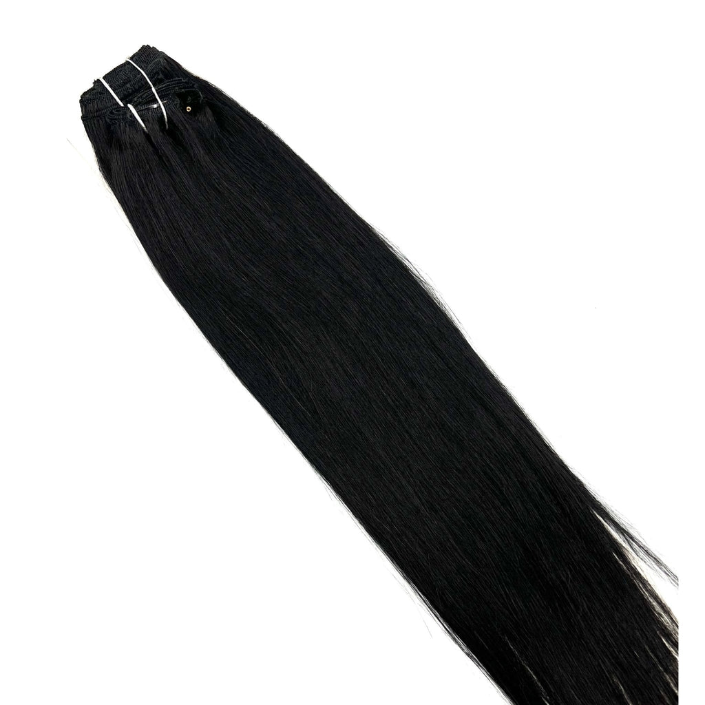 VIP Clip Extensions / Silky Straight - 18" (140 g ) ClipeX System
