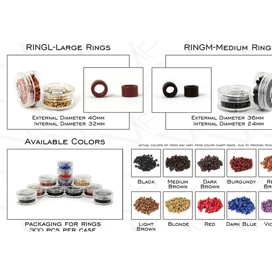 VIP Collection Micro Ring for hair extensions