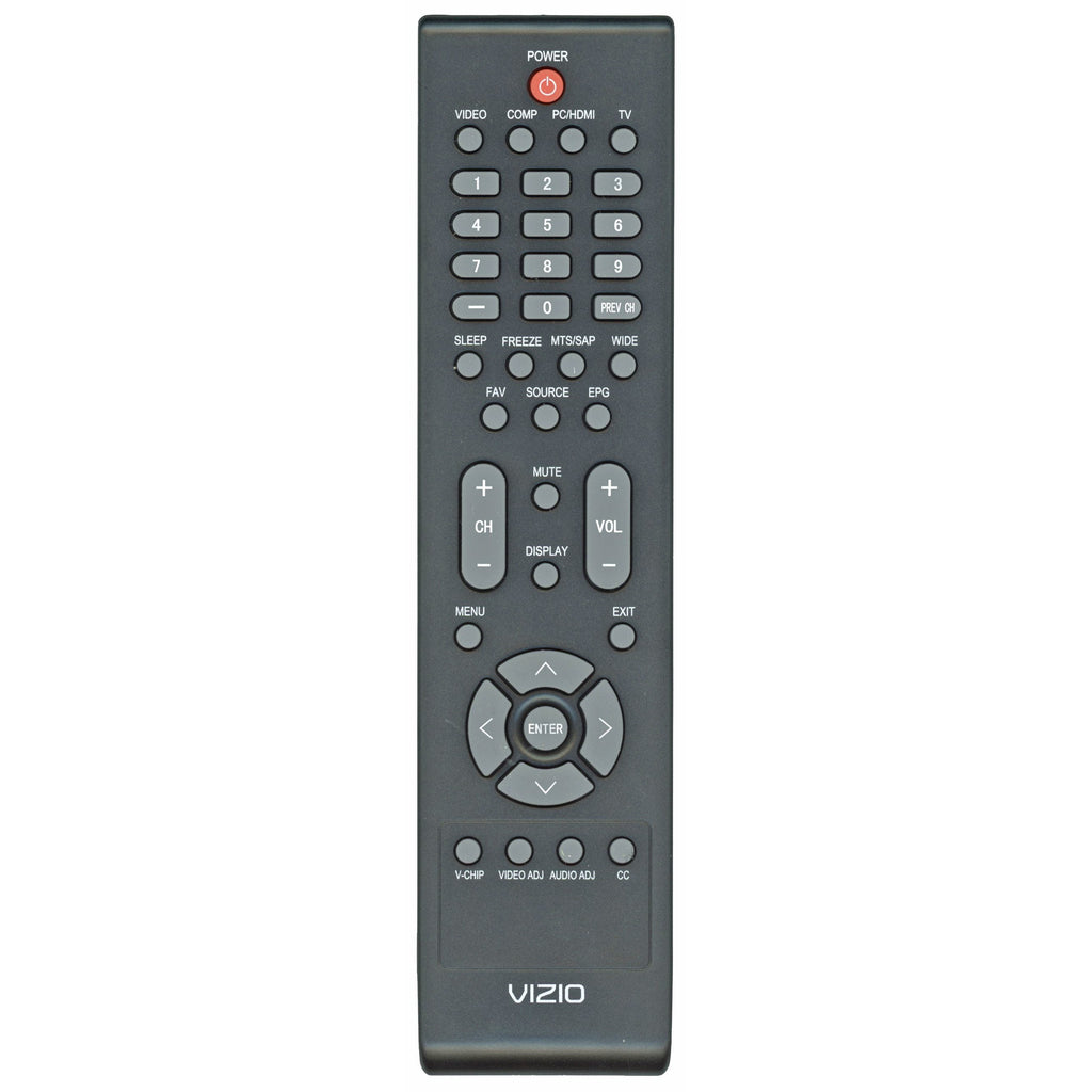 Vizio VR6 TV Remote Control - 098GRABD3NEVZC