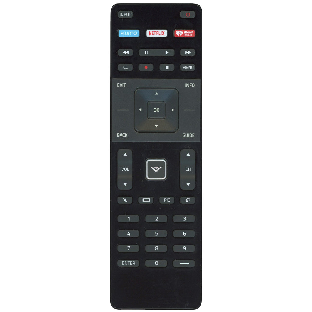 Vizio XRT122 Smart TV Remote Control - 398GR14BEVZN0002DP