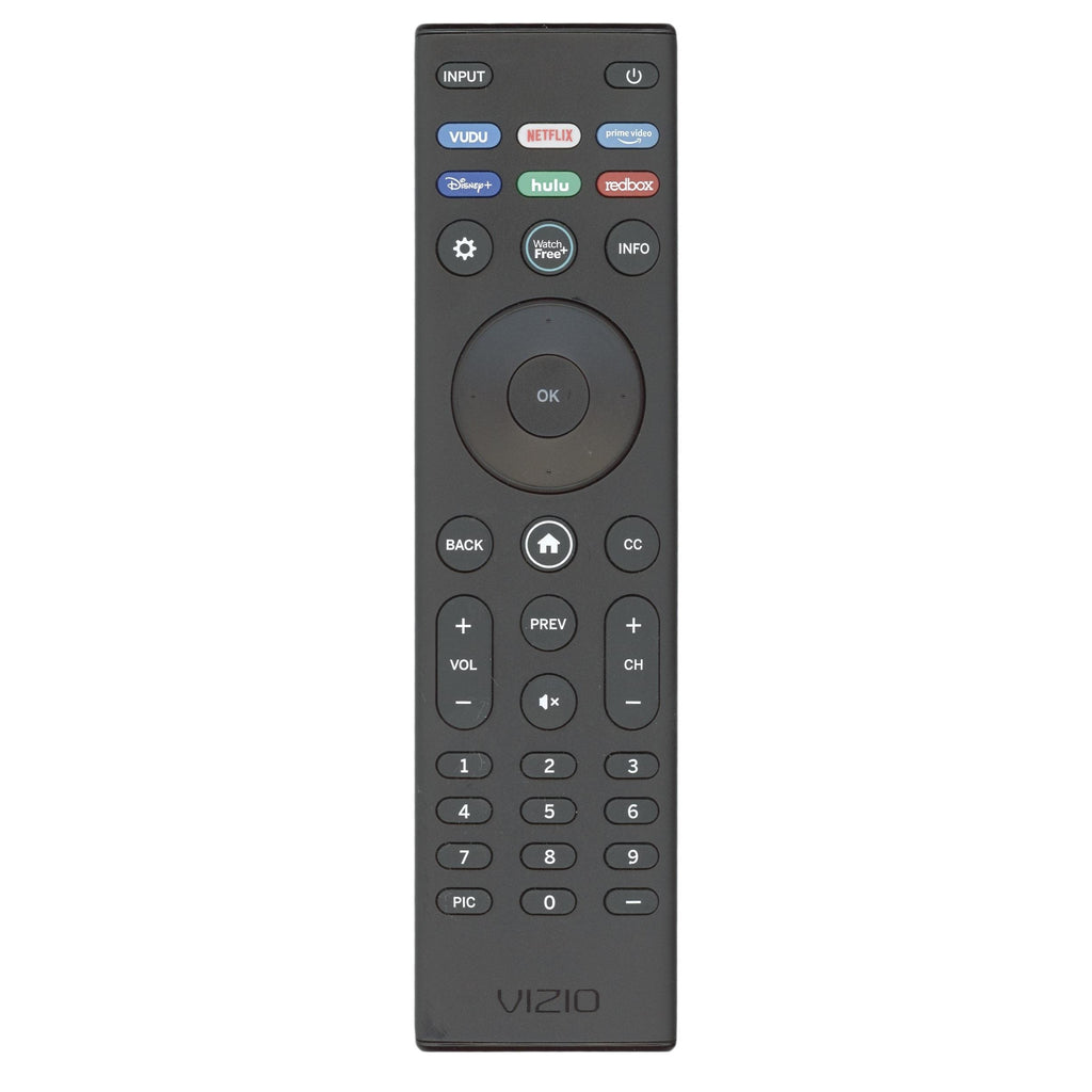 Vizio XRT140 Smartcast TV Remote Control - Vudu, Netflix, Prime, Disney +, Hulu, RedBox - 398GR15BEVZY0000KI