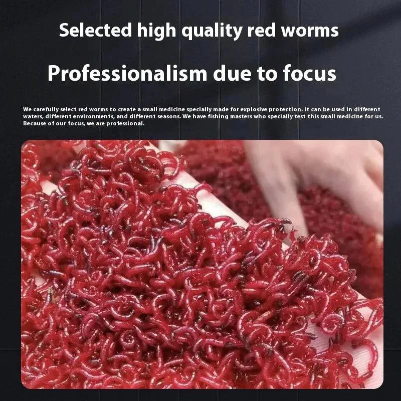 Premium Red Worm Fishing Liquid – Perfect Carp Bait