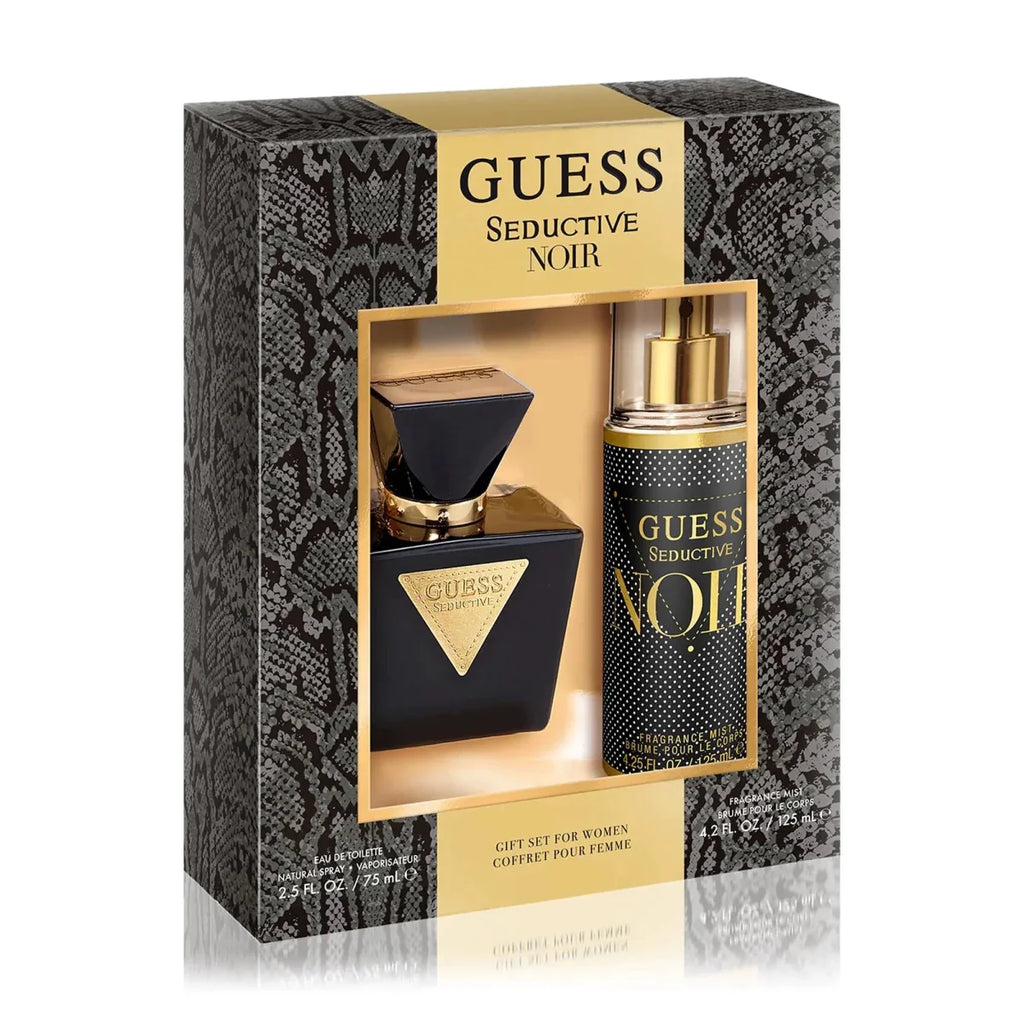 GUESS Seductive Noir Women's Fragrance Set (2.5 oz EDT + 4.2 oz Mist)