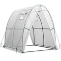 6 x 6 x 6.6 FT Outdoor Wall-in Tunnel Greenhouse