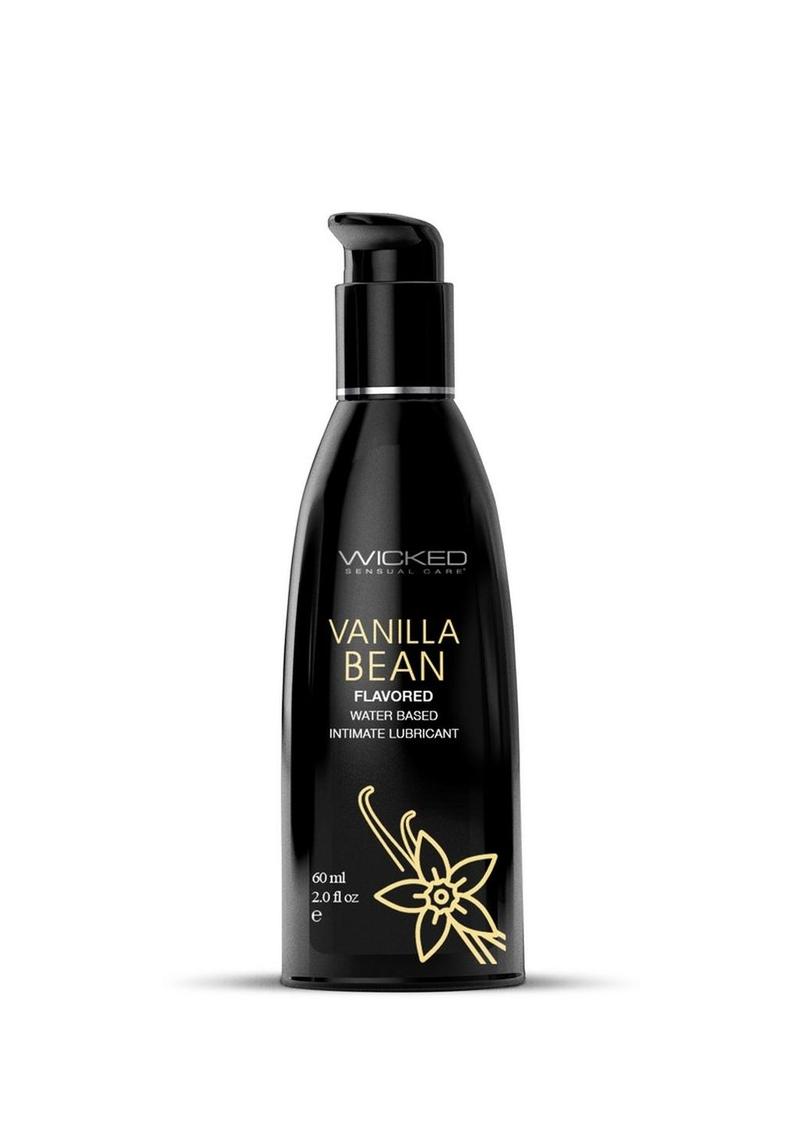 Wicked Vanilla Bean Flavored Water Based Lubricant
