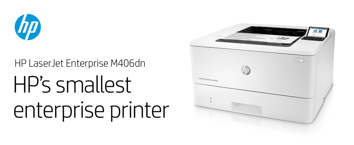 HP LaserJet Enterprise M406dn 42ppm Monochrome Printer 3PZ15A#BGJ