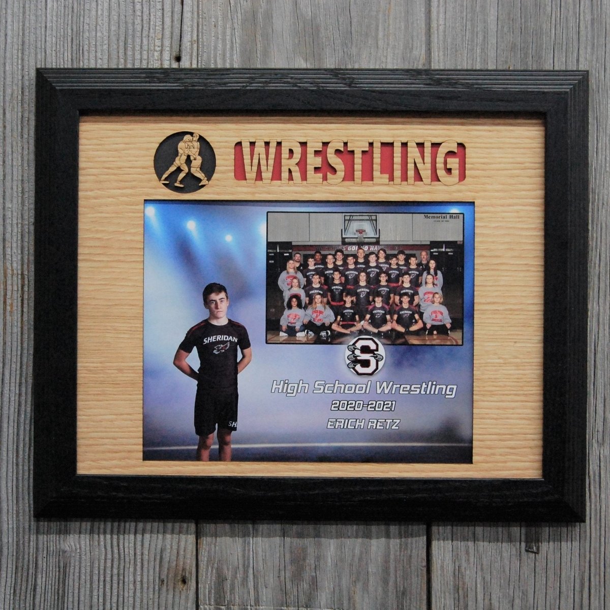Wrestling Picture Frame