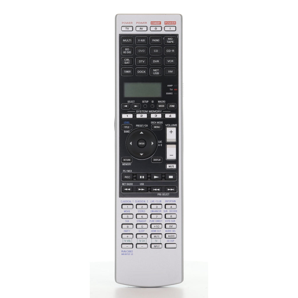 Yamaha RAV380 A/V Receiver Remote Control - WK481000