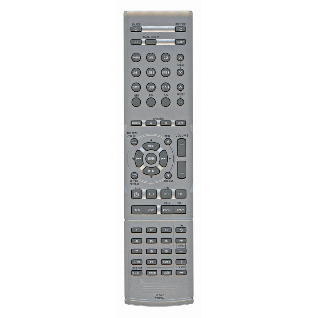 Yamaha RAX27 Natural Sound Stereo Receiver A/V Remote Control - WV500600