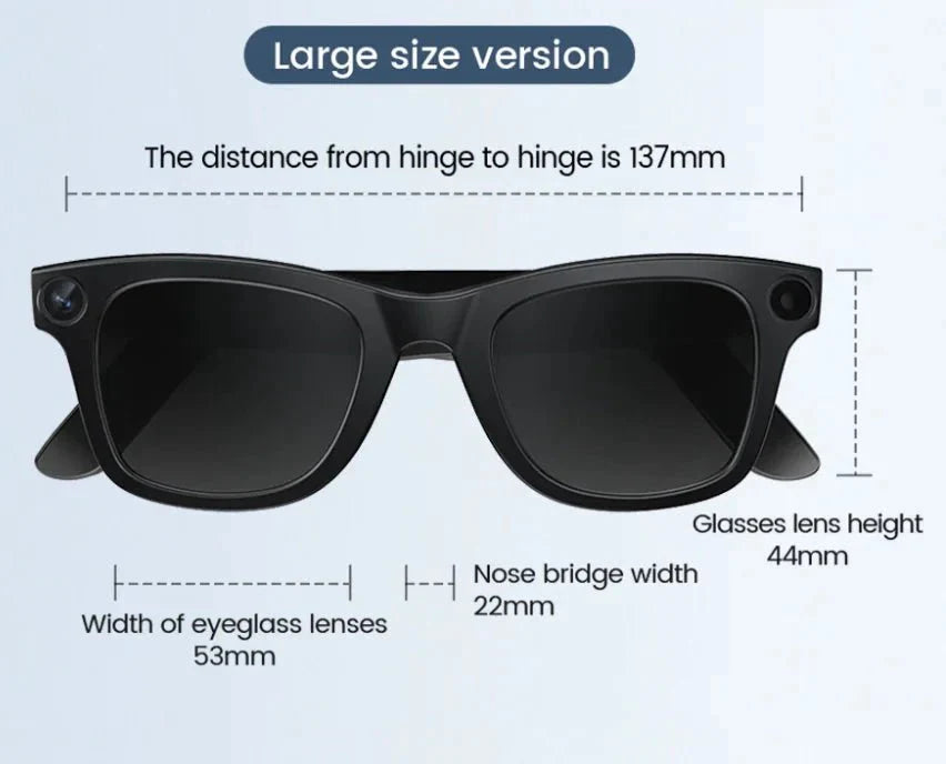 AI Camera Smart Glasses