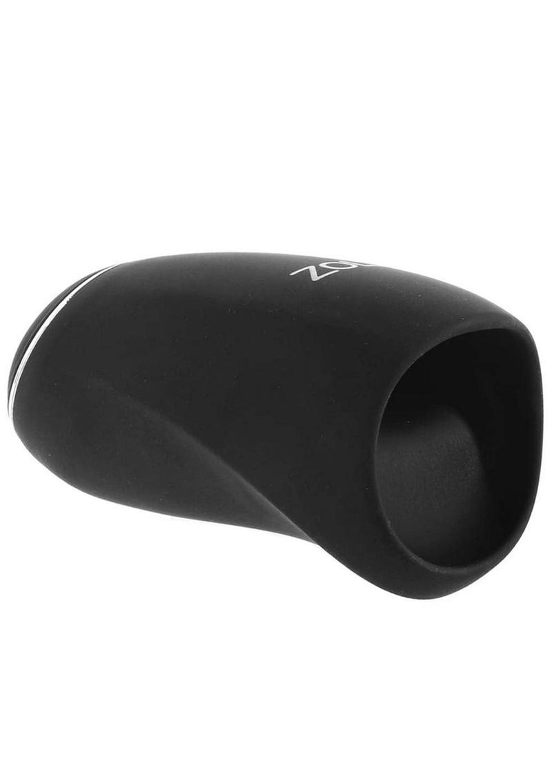 ZOLO Stick Shift Squeezable Vibrating And Thrusting Male Stimulator